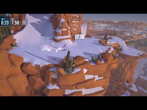Lonely Mountains: Snow Riders - M3T4 Blue WR 1:24.04 (Viper) - Crimson Pool