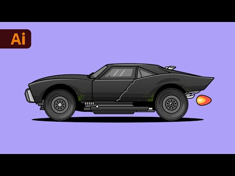 Lets draw the Youtube Button Adobe Illustrator Flat Design Tutorial