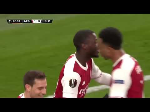 Arsenal vs Slavia Praha 1-1 Extended Highlights & Goals 2021