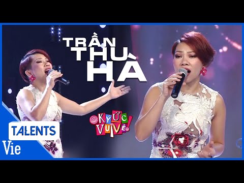 Diva Trần Thu Hà live đẳng cấp liên khúc 3 bài của nhạc sĩ Trần Tiến tại Ký Ức Vui Vẻ Mùa 3