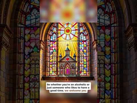 Sobriety Rocks at the Church of Saulvation!