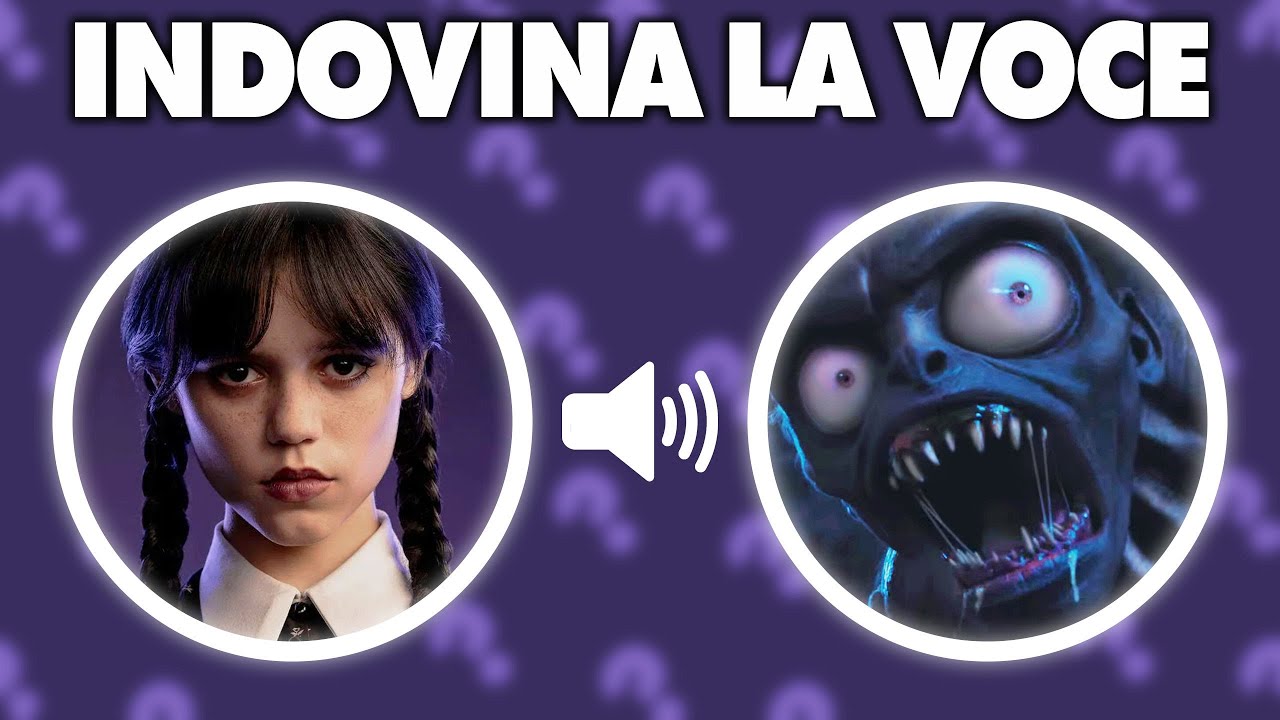 Watch Now Indovina i Personaggi di Mercoledì dalla Voce | Mercoledì Addams Quiz Indovina i Personaggi di Mercoledì dalla Voce | Mercoledì Addams Quiz