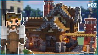 Minecraft Blacksmith Tutorial - The Village #02