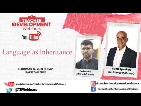 Ahmar Mahboob - Language as Inheritance