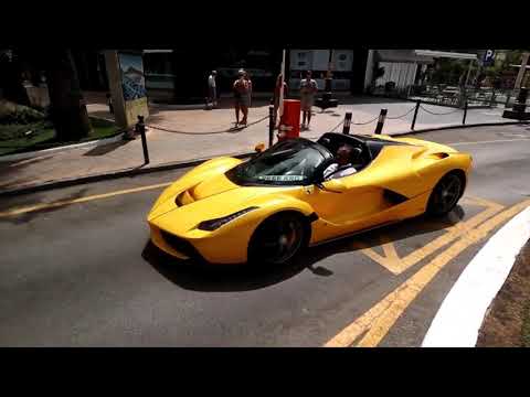 LaFerrari Aperta in The Harbour | #shorts #ferrari