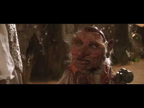 Sarah meets Hoggle Labyrinth 1986