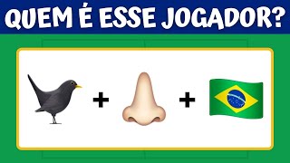 Adivinhe o JOGADOR de FUTEBOL Com EMOJIS | Quiz de Futebol ⚽
