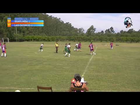 GUARUMBA 2-1 LAS CATORCE - CATEGORIA JUNIORS