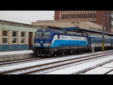 ČD 193.294 na Ex 557 - Cheb 1.12.2020