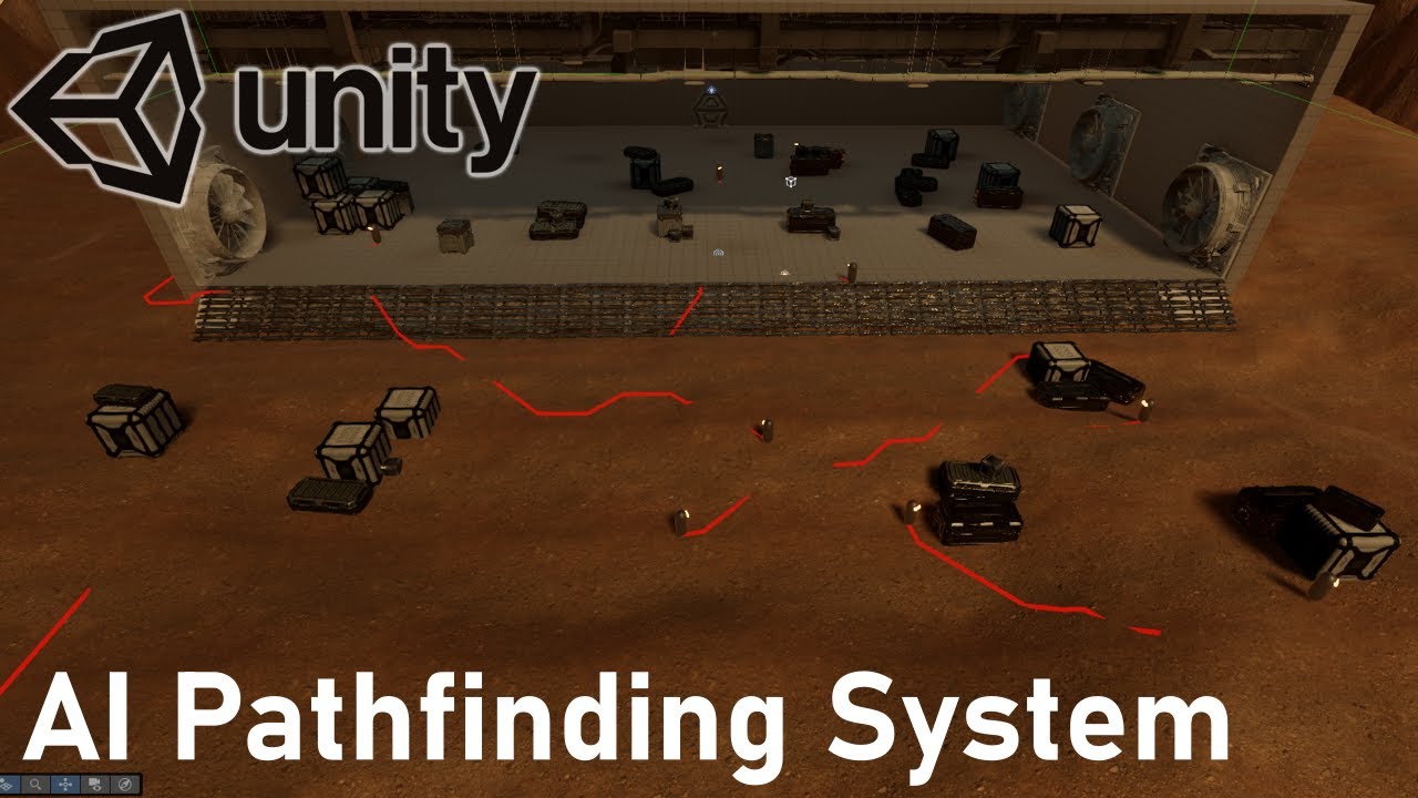 I Made a Pathfinding System in Unity 3D