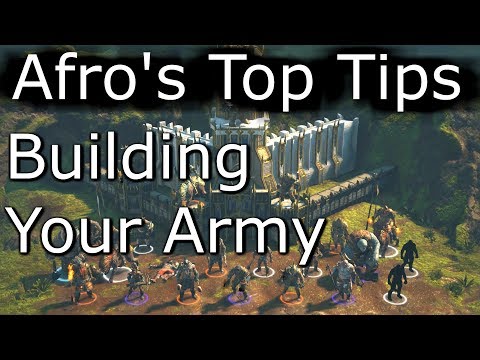 Shadow of War - Afro's Top Tips - Building Your Army