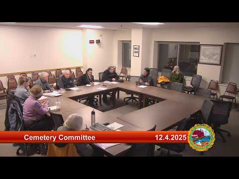 12.4.2025 Cemetery Committee