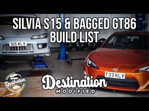 NISSAN SILVIA S15 SPEC R & BAGGED TOYOTA GT86 BUILD BREAKDOWN