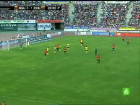 Mallorca 2-1 Barcelona, liga española, 2008/2009, jornada 36