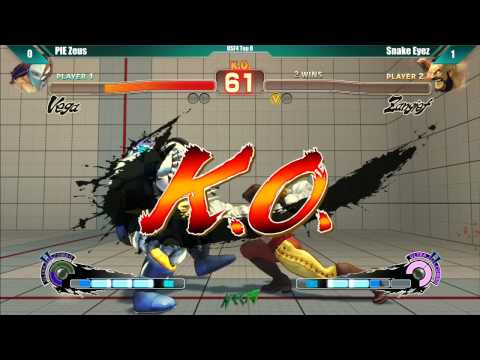 NEC15 - USF4 - Top 8 - PIE Zeus vs Snake Eyez
