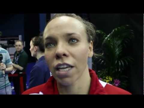 Karen Cockburn Interview - 2011 World Trampoline Championships