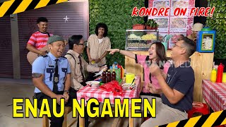Download lagu ENAU NGAMEN DI DEPAN PASUKIN, KONDRE ON FIRE! | MOMEN SERU  LAPOR PAK! (10/06/26)* mp3