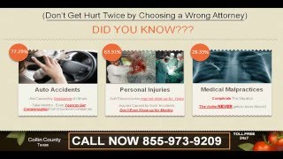 preview picture of video '@855-800-4002 Best Auto Accident/Personal Injury Attorney/Lawyer Collin County TX'