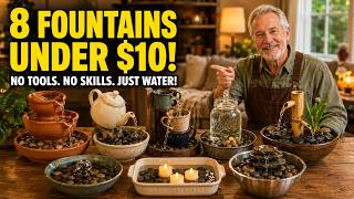 8 DIY Relaxing Indoor Water Fountains You Can Build with Household Items (Under $10)
