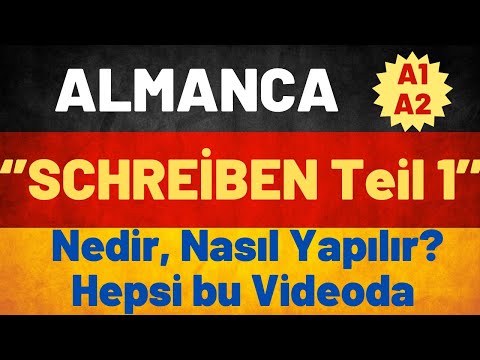 Lesson 34 German A1 Basic Level / Schreiben Teil 1#deutsch #deutschlernen #deutscha1 #germancaa1