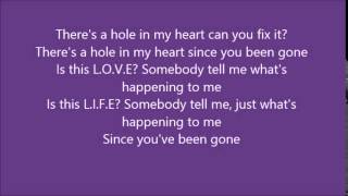 Luke Friend-Hole In My Heart (Lyric Video)