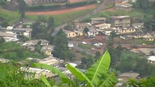 preview picture of video 'Arial view of Nkwen market Bamenda,Cameroon  central west Africa'