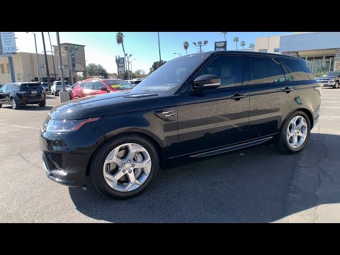 2018 Land Rover Range Rover Sport Pasadena, Arcadia, Monrovia, Alhambra, Los Angeles, CA LP1352