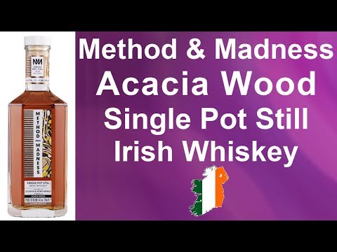 Method & Madness Acacia Wood Single Pot Still Irish Whiskey Review #308 from WhiskyJason