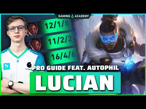 Als Lucian dominieren! feat. @Autophil  - League of Legends Lucian Basic Profi Guide Teil 1
