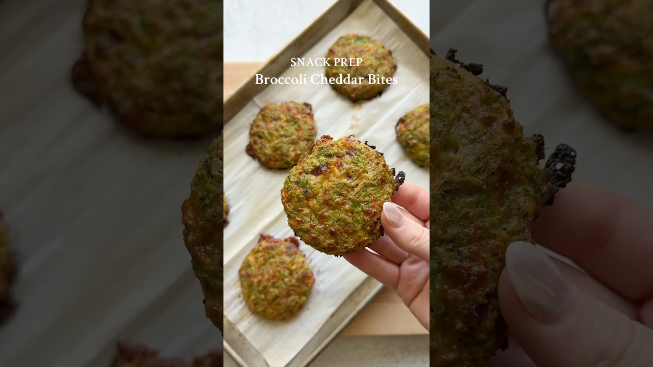 Broccoli Cheddar Bites