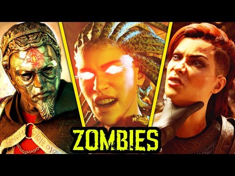 BLACK OPS 4 ZOMBIES: THE MOVIE (Chaos Story) - ALL EASTER EGG CUTSCENES, INTROS AND FULL STORYLINE