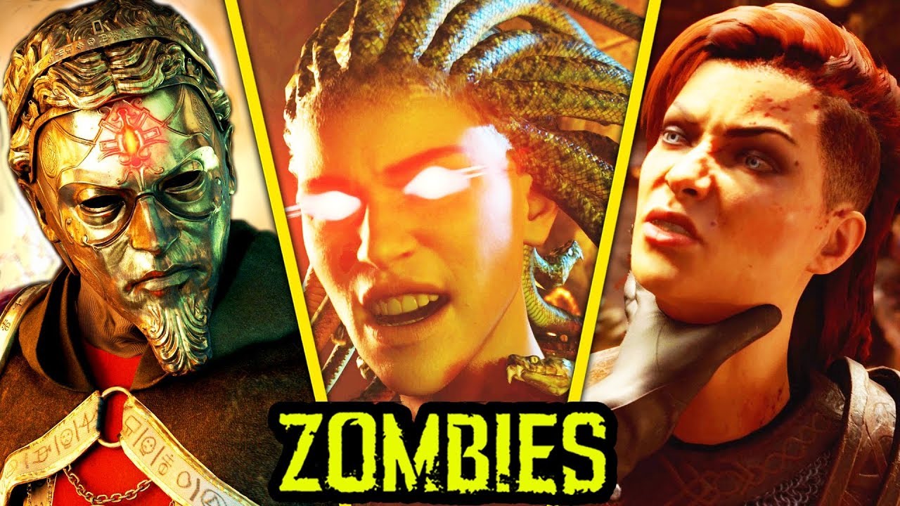 BLACK OPS 4 ZOMBIES: THE MOVIE (Chaos Story) - ALL EASTER EGG CUTSCENES, INTROS AND FULL STORYLINE