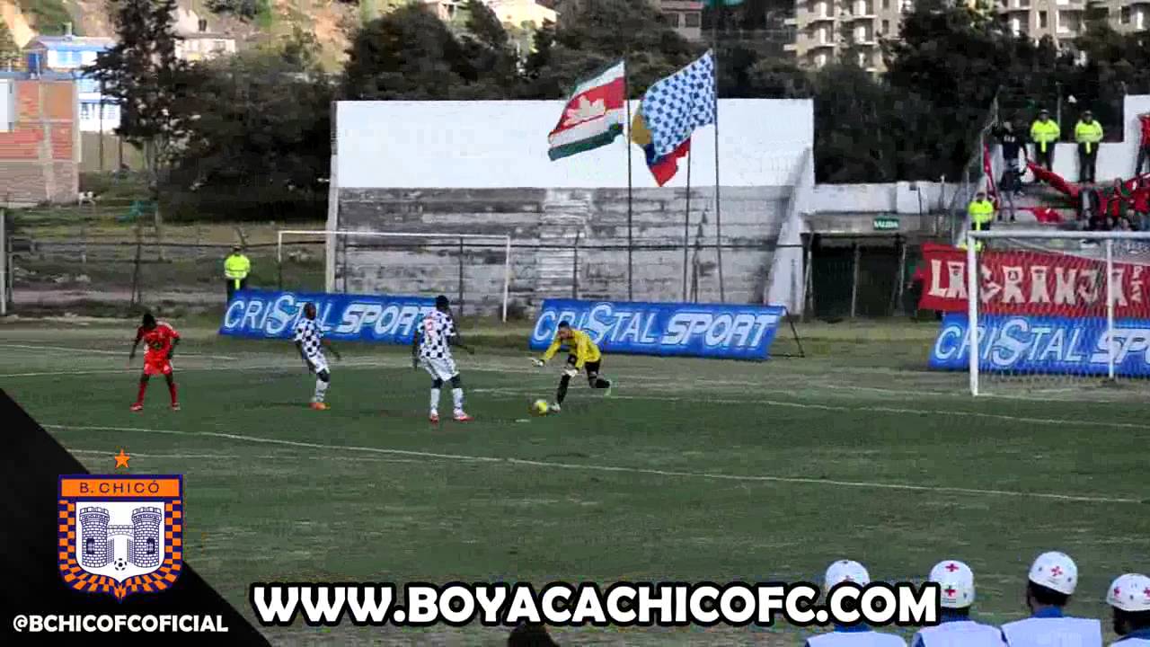 Boyacá Chicó vs Patriotas (Copa Postobon 2014) Fecha 3