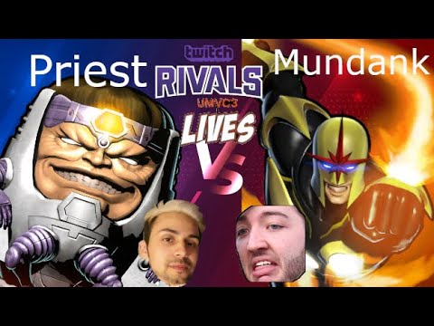 Priest vs Mundank | Maximilian's Marvel Lives | Twitch Rivals