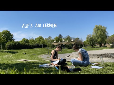 so habe ich auf mein Abi gelernt | vlog 08