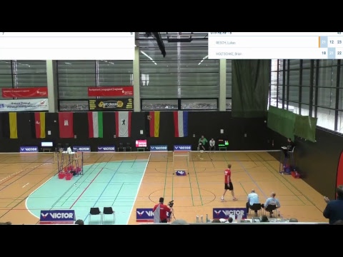 Deutsche Badminton Meisterschaften U15 U17 U19 11.02.2018 - Feld 7+8