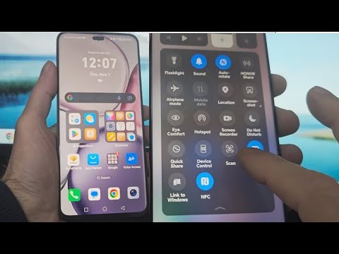 How to scan qr code on honor X9C