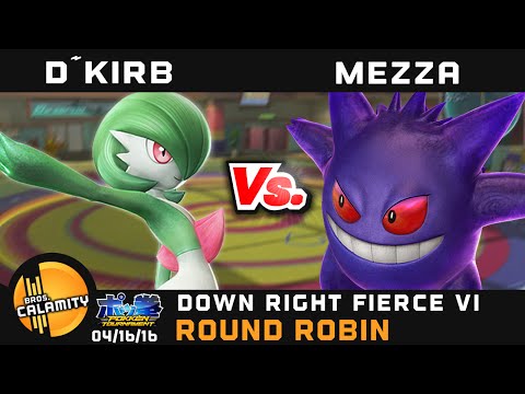DRF VI | D~Kirb (Gardevoir) vs Mezza (Gengar) - Round Robin - Pokkén