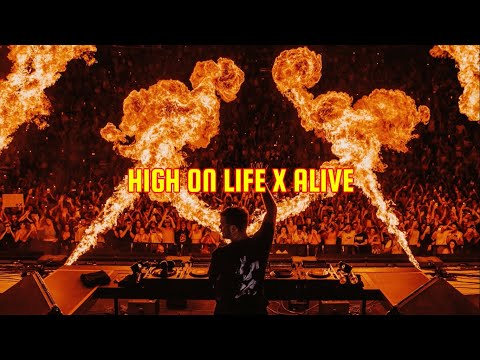High On Life x Alive (Soda Cream Mashup) - Martin Garrix, Krewella