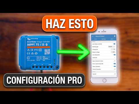 Review de Regulador Solar MPPT SmartSolar 75/15 de Victron. Aplicaciones y configuración.