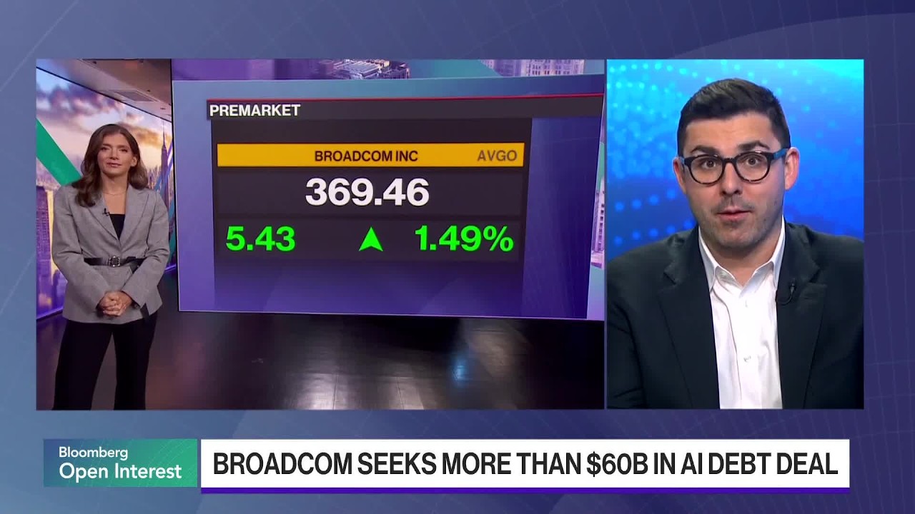 Broadcom Seeking More Than $60 Billion in Latest AI Debt Deal - Bloomberg Technology