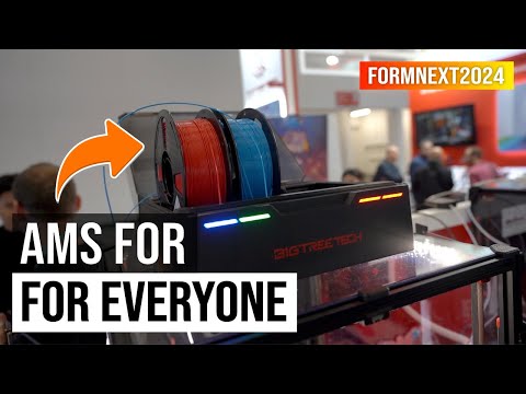 Multi Material for all Klipper based 3D Printers - BigTreeTech VVD at Formnext 2024