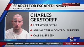 Grant County Sheriff’s Office looking for escaped inmate