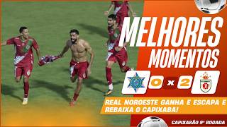 CAPIXABA 0 X 2 REAL NOROESTE | MELHORES MOMENTOS | 9ª RODADA CAMPEONATO CAPIXABA 2026