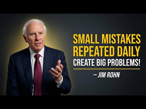 SMALL MISTAKES REPEATED DAILY CREATE BIG PROBLEMS | MOTIVATIONAL SPEECH INSPIRED BY Jim Rohn