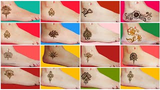 My feet mehndi design images photos - Easy mehndi tattoo designs - simple tattoo mehndi designs