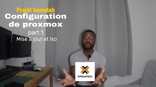 Projet homelab étape 5 Configuration de PROXMOX Part 1 Mise à jour et mettre des Iso