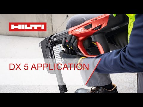 HOW-TO Hilti DX5