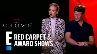 Matt Smith & Vanessa Kirby: Sex Scenes in "The Crown" Feel Taboo | E! Live from the Red Carpet