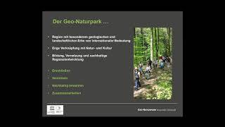 Jutta Weber, Der Geo-Natur-Park Bergstraße Odenwald